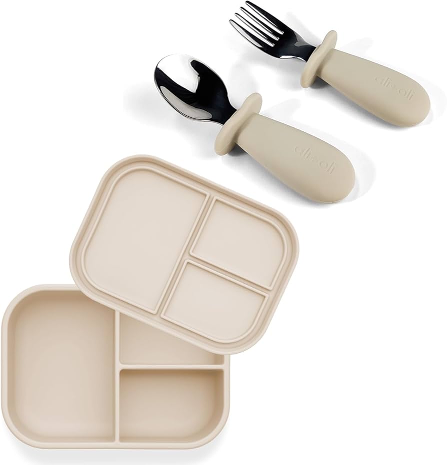 Amazon.com: Ali+Oli Bento Box and Utensil Set Bundle, BPA-Free Amazon.com: Ali+Oli Bento Box and Utensil Set Bundle, BPA-Free